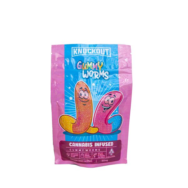 Gummy Worms - Knockout 500MG