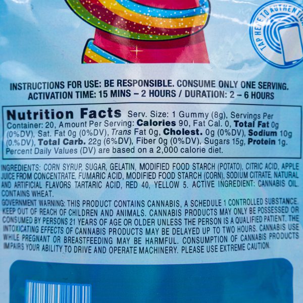 Rainbow Belt - Knockout 500mg - Image 2